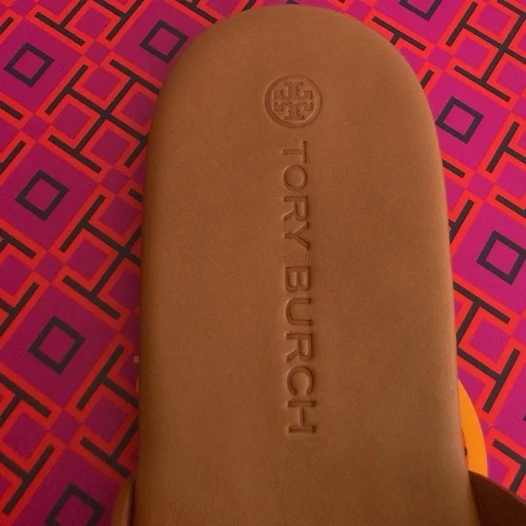 Tory Burch Miller Leather Sandals-New In Box With Dust Bag - Picture 7 of 14